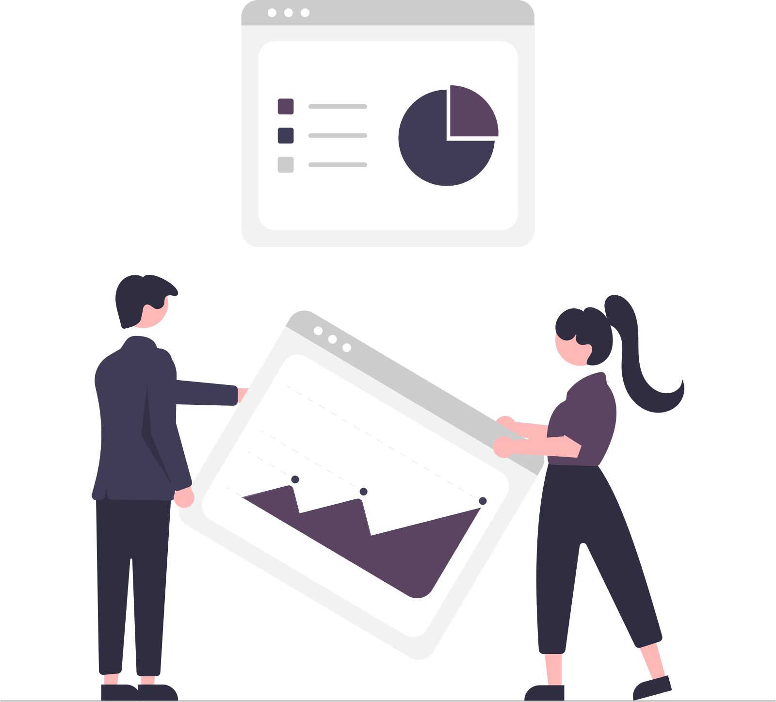 Illustration of analytics